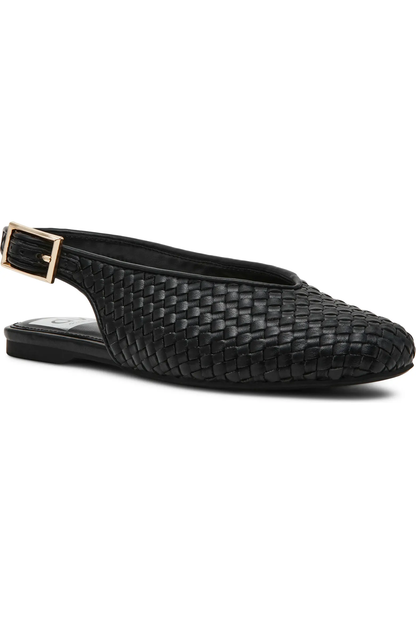 Dolce Vita Black Metty Slingback Flat