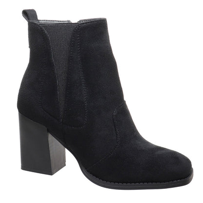 Pierre Dumas Black Cammy Ankle Boots