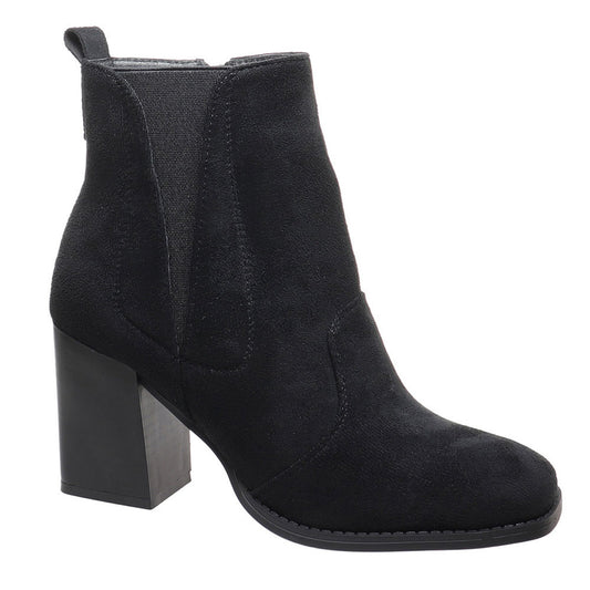Pierre Dumas Black Cammy Ankle Boots
