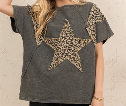 Sage + Fig Ash Vintage Roamer Star Tee
