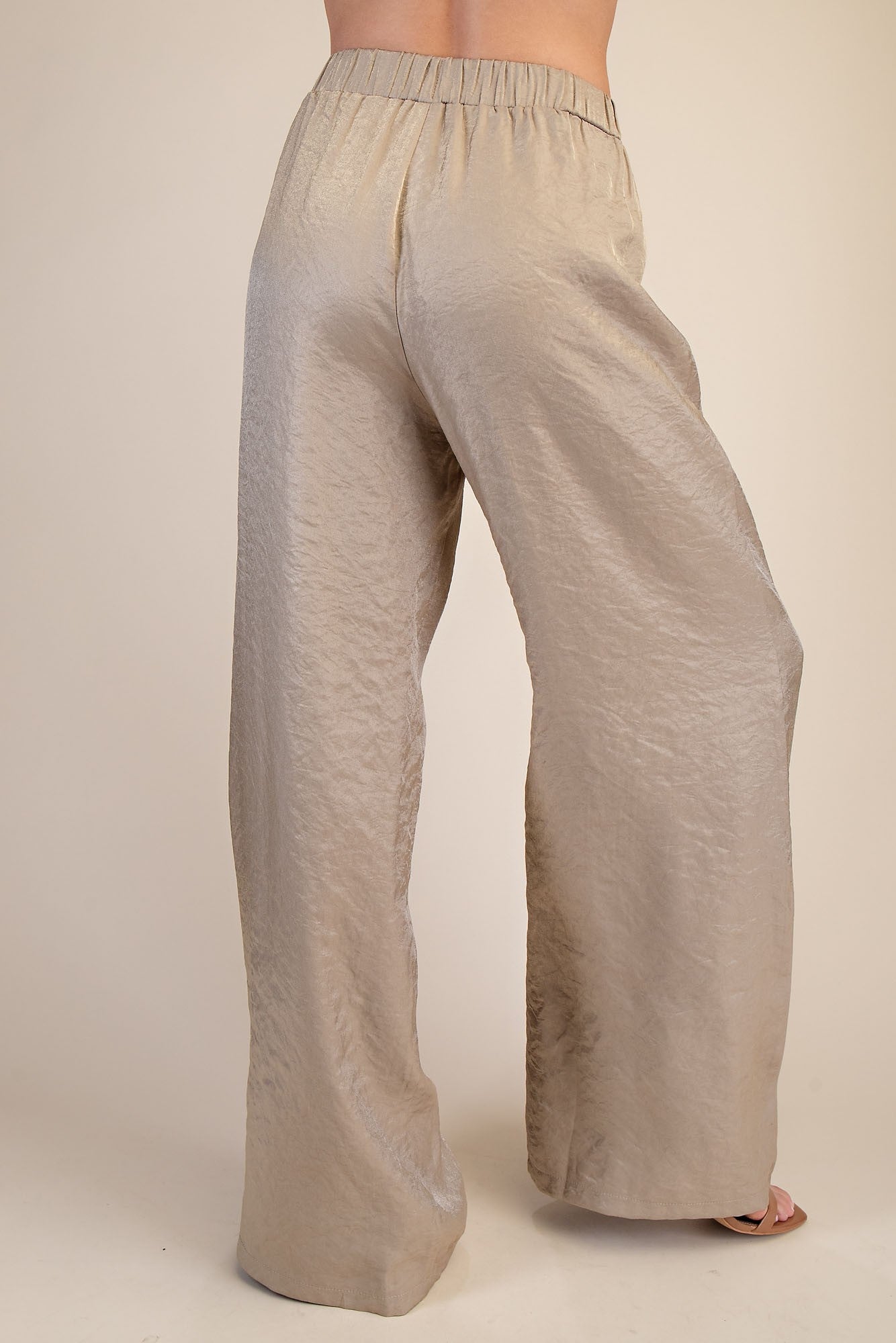 Glam High Waist Wide Leg Pant