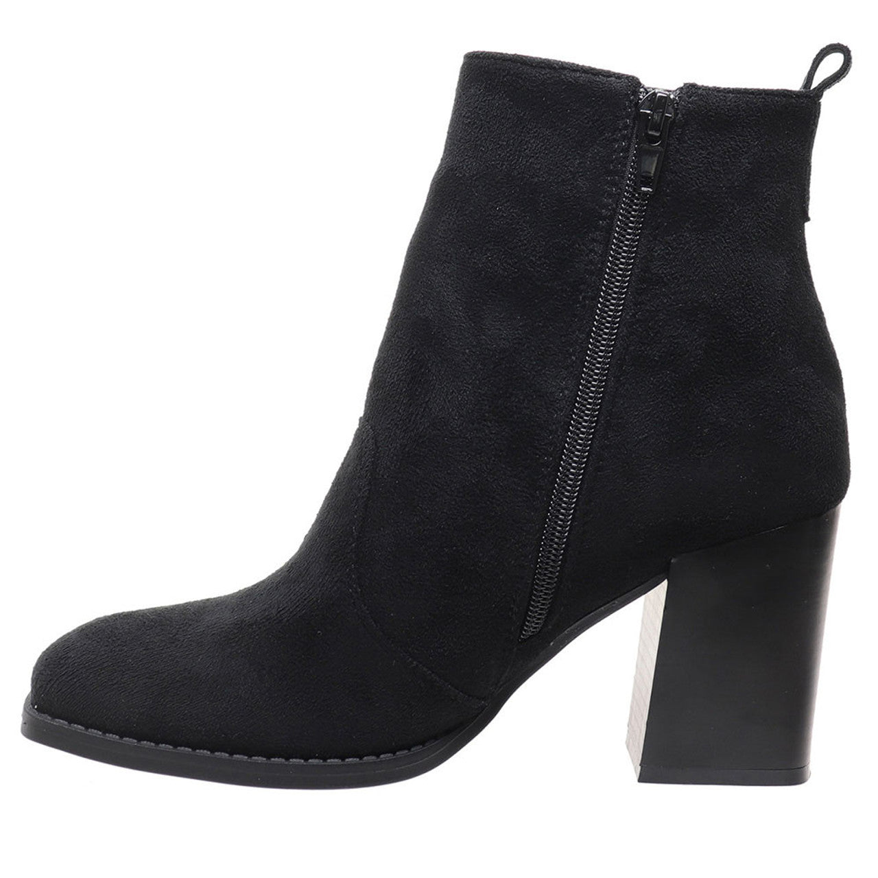 Pierre Dumas Black Cammy Ankle Boots