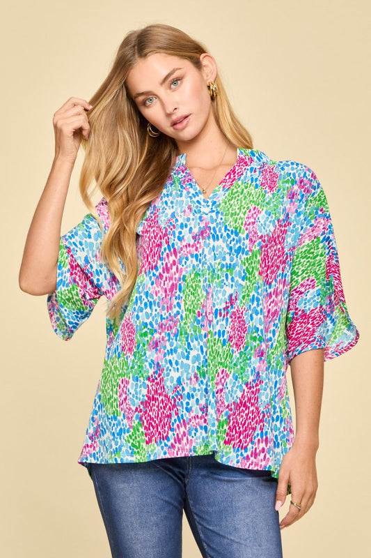 Dear Scarlett Mosaic Liz Breeze Top