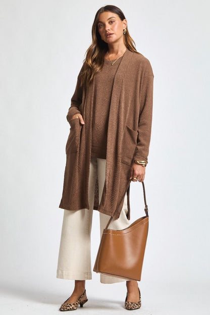 DS Staycation Top & Cardigan Set